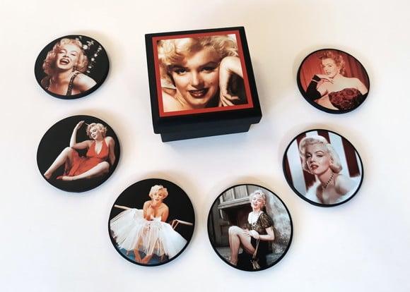 Porta Copos Marilyn Monroe Colorido