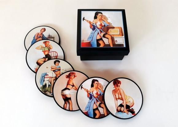 Porta Copos Pinups 02