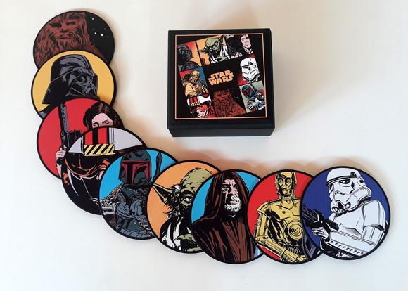 Porta Copos Star Wars Desenho (redondo)
