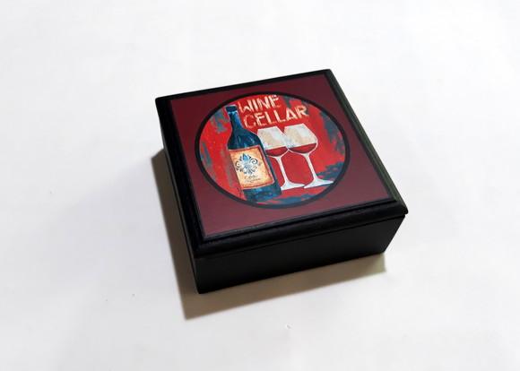 Porta Copos Vinho
