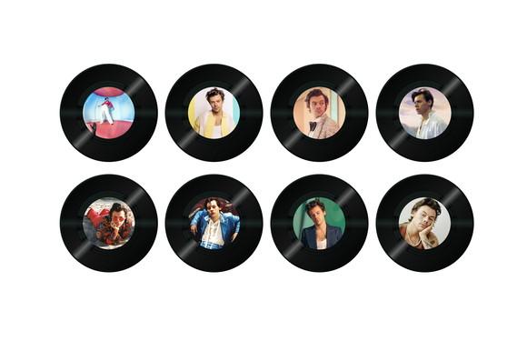 Porta Copos Vinil Single Harry Styles