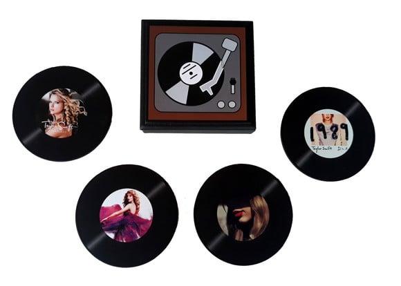 Porta Copos Vinil Single T Swift 03