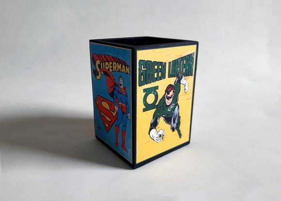 Porta Lápis Heróis Liga da Justiça