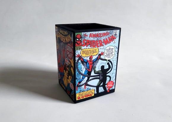 Porta Lápis Homem Aranha HQ