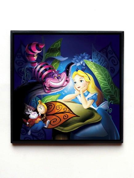Quadro Alice no Pais das Maravilhas