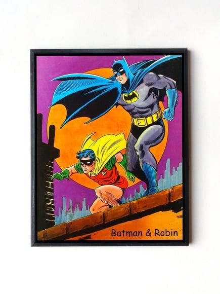 Quadro Batman e Robin