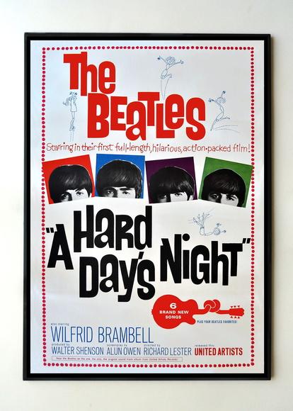 Quadro Beatle s A Hard Days Night