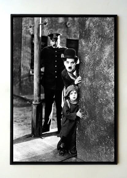 Quadro Chaplin O Garoto (Guarda)