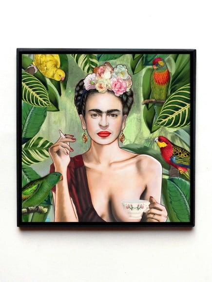 Quadro Frida Xícara