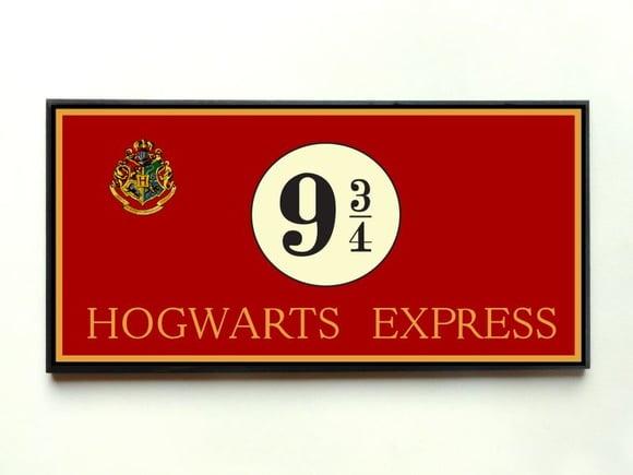 Quadro Harry Potter Hogwarts Express