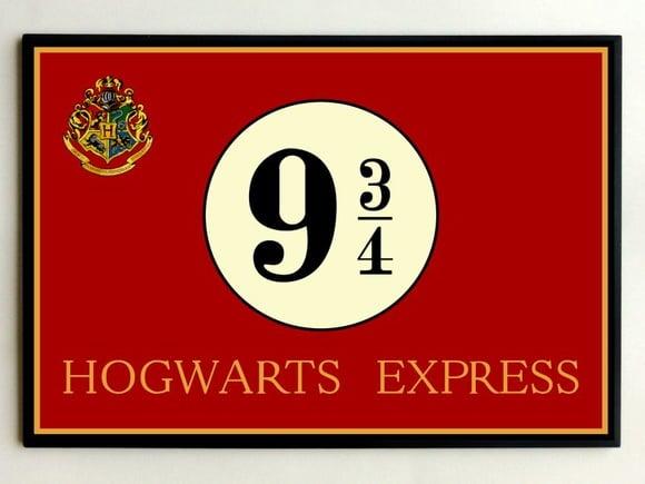 Quadro Harry Potter Hogwarts Express