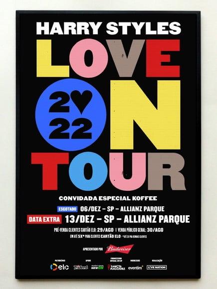 Quadro Harry Styles Cartaz