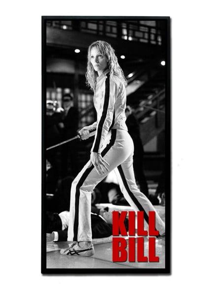 Quadro Kill Bill Preto E Branco