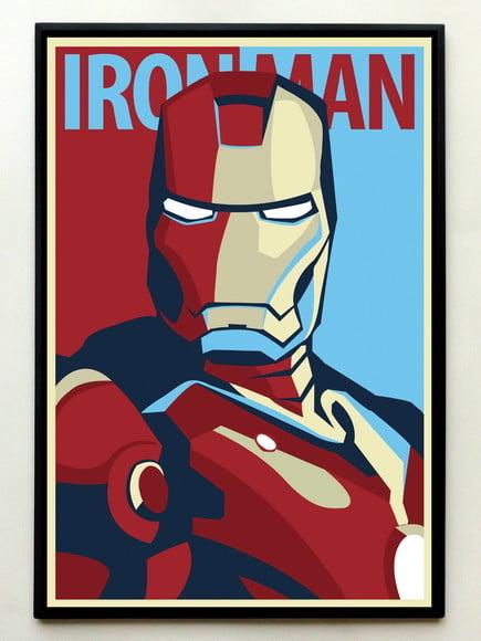 Quadro Homem de Ferro