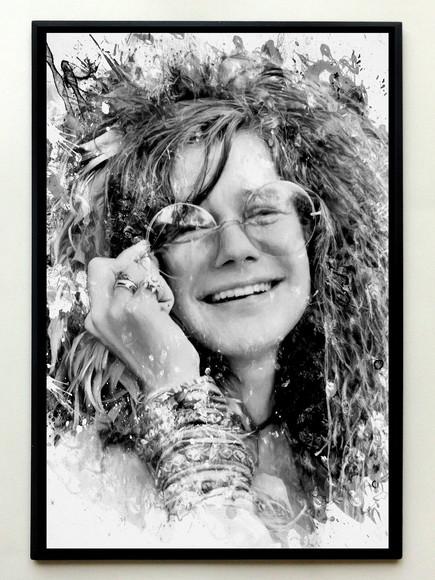 Quadro Janis Joplin PB