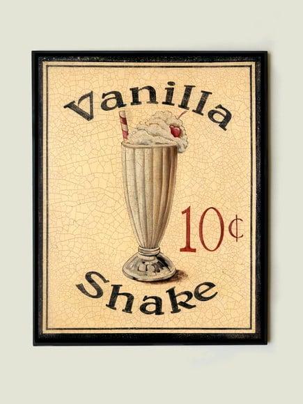 Quadro Milk Shake Vintage