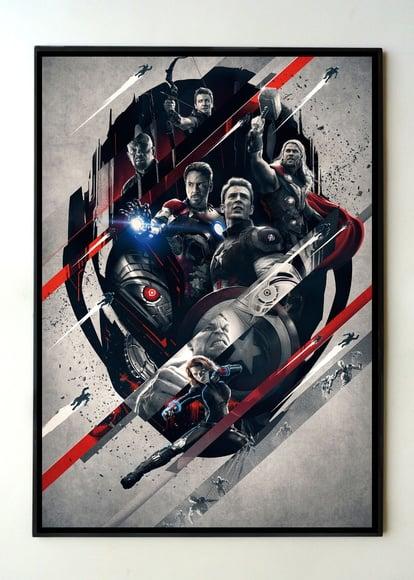Quadro Os Vingadores (Mod. 003)