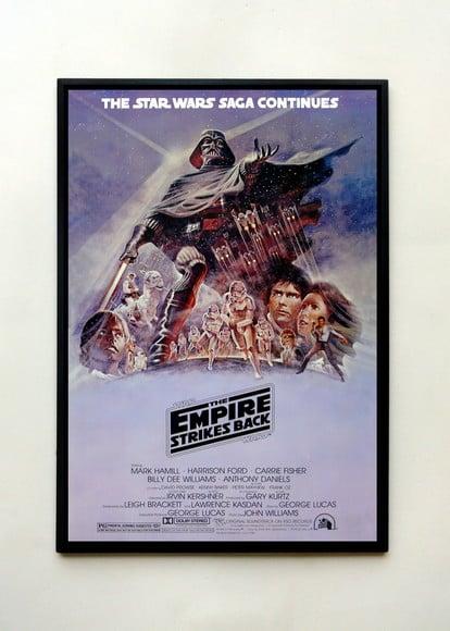 Quadro Star Wars O Império Contra Ataca Mod. 02