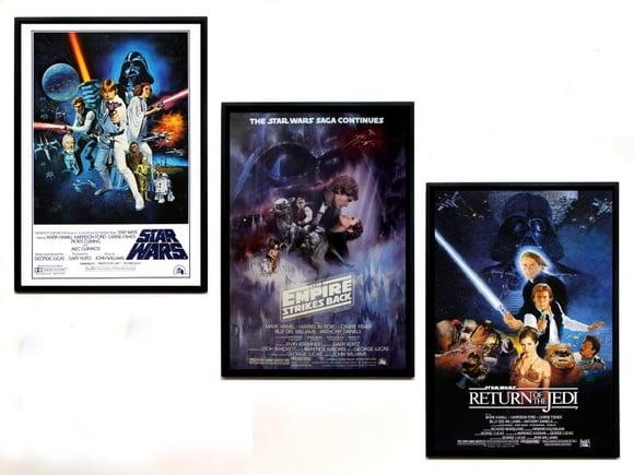 Quadros Star Wars (Trilogia clássica)