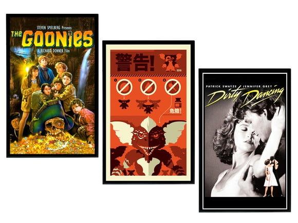 Trio de Quadros Cinema Anos 80
