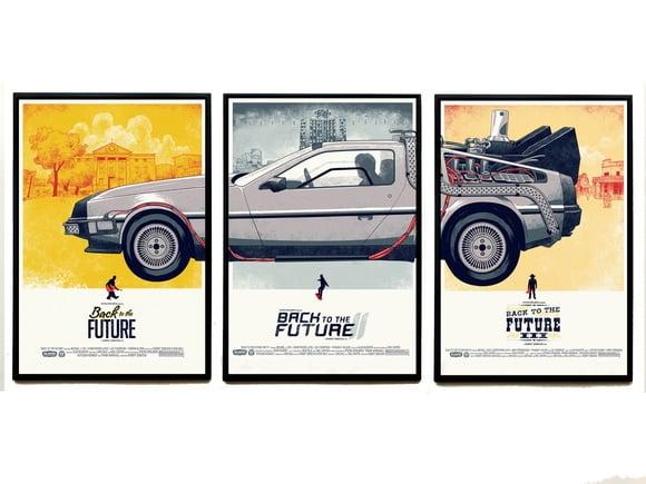 Trio de Quadros de Lorean (cartaz)