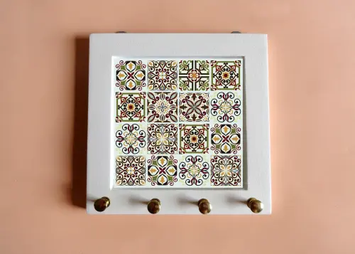 Porta Chaves Ladrilhos 10