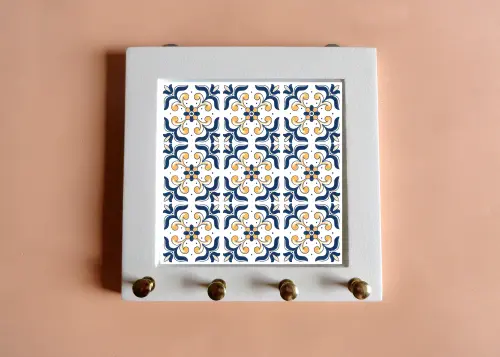 Porta Chaves Ladrilhos 12