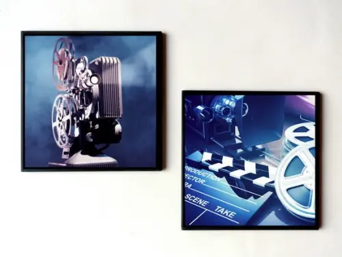 Dupla de Quadros Cinema