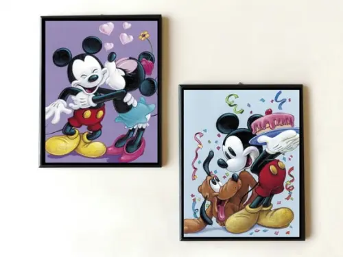 Dupla de Quadros Disney 3