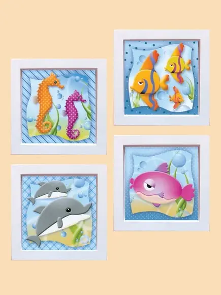 Jogo de Quadrinhos Peixinhos