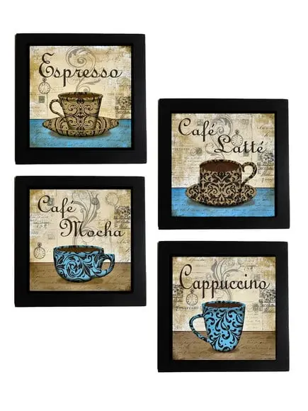 Jogo de Quadros Café