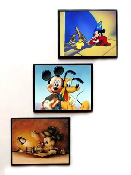 Jogo de quadros Mickey