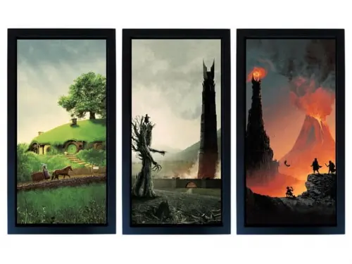 Jogo de Quadros Senhor dos Anéis