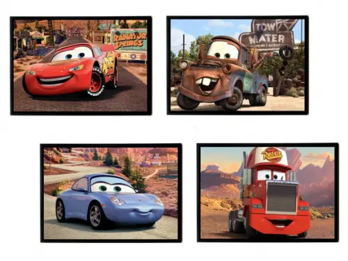 Kit de Quadros Carros