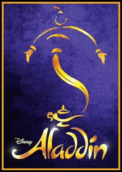 Placa Decorativa Broadway Aladdin