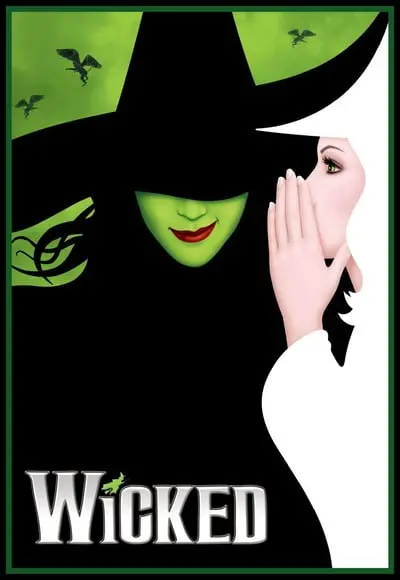 Placa Decorativa Broadway Wicked