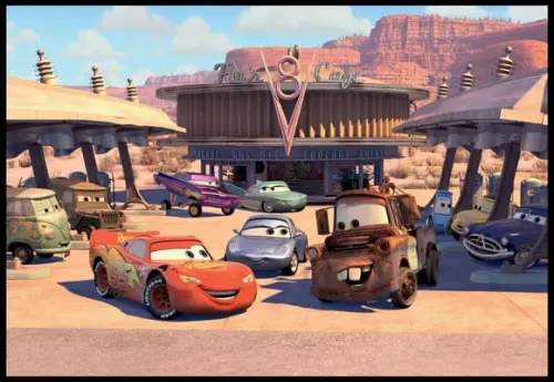 Placa Decorativa Carros