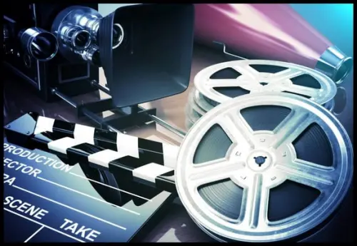 Placa Decorativa Cinema Mod 02