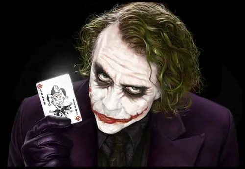 Placa Decorativa Coringa