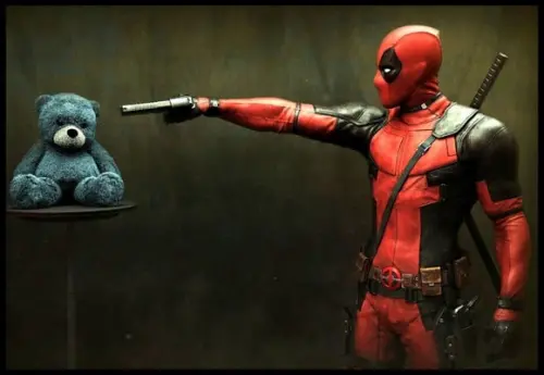 Placa Decorativa Deadpool