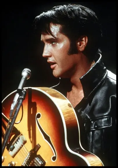 Placa Decorativa Elvis 1968