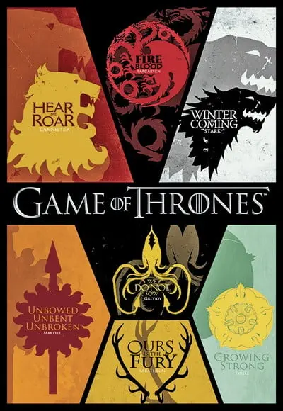 Placa Decorativa Game Of Thrones