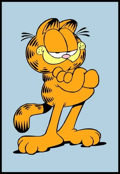 Placa Decorativa Garfield