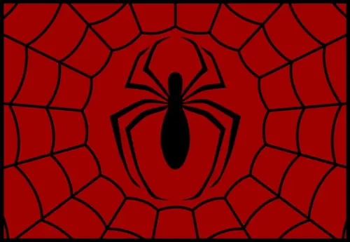 Placa Decorativa Homem Aranha Símbolo