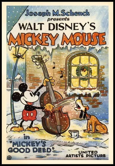 Placa Decorativa Mickey Mouse Vintage 2