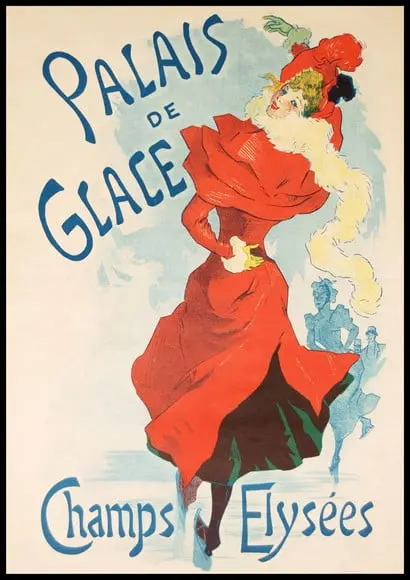 Placa Decorativa Palais de Glace 03