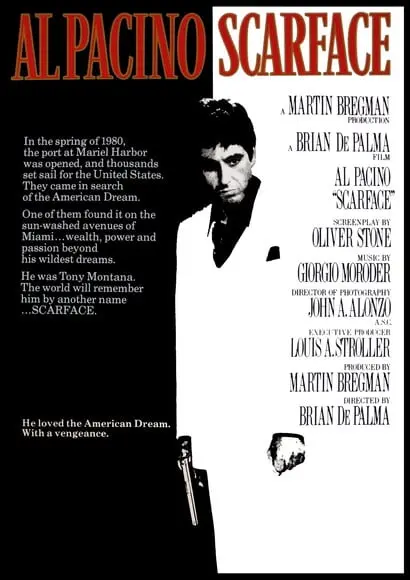 Placa Decorativa Scarface
