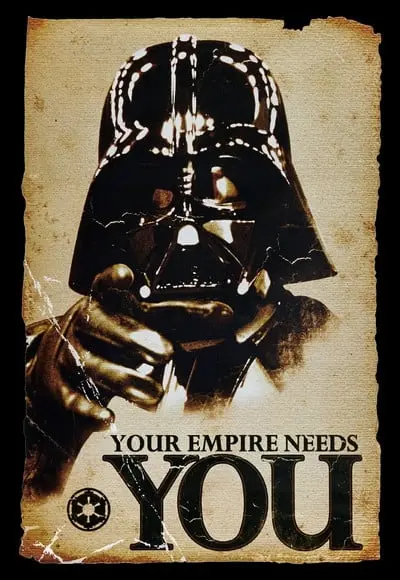 Placa Decorativa Star Wars Darth Vader (you)