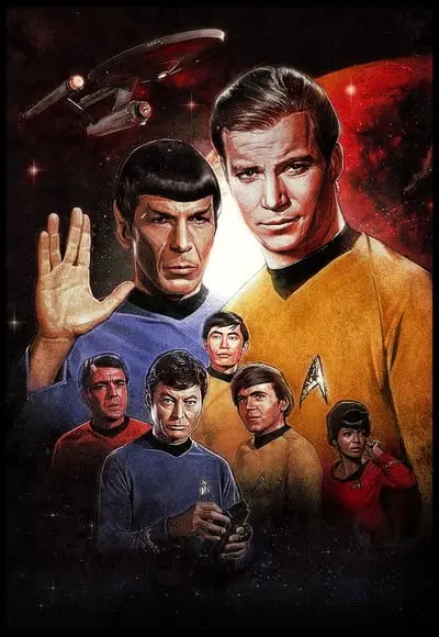 Placa Decorativa Startrek