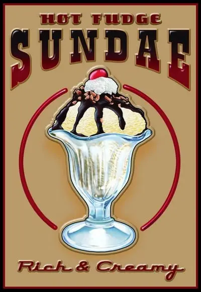 Placa Decorativa Sundae